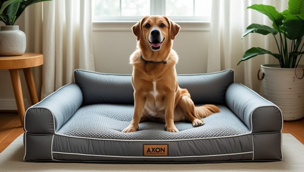 large orthopedic dog bed