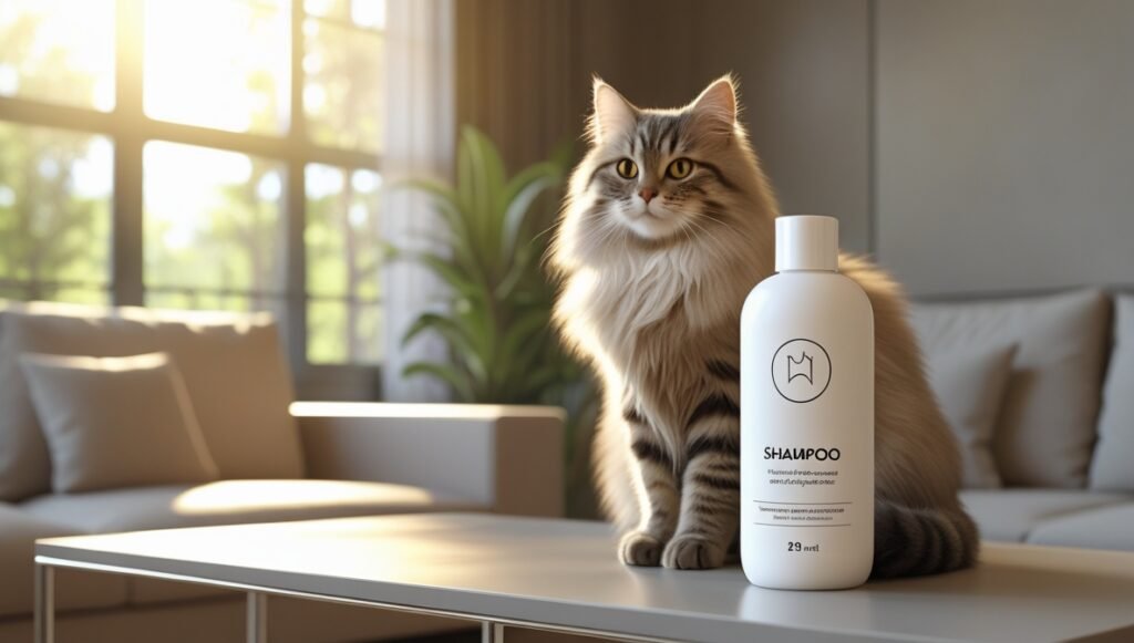 best cat shampoo for shed.