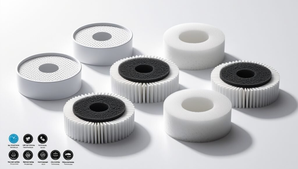 cat water fountain filters and sponges
