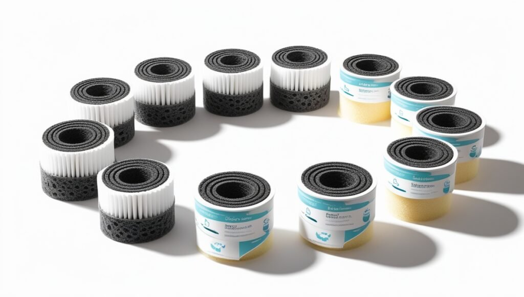 cat water fountain filters and sponges