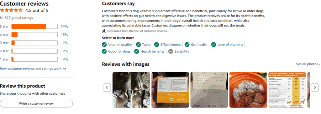 best dog multivitamin