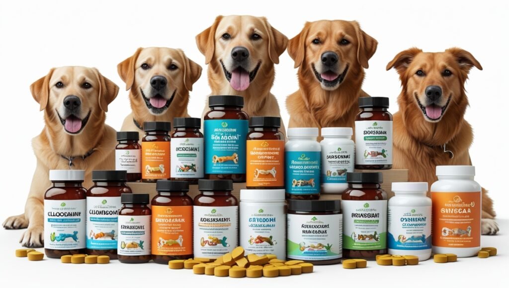 the top 10 supplements for dogs with arthritis