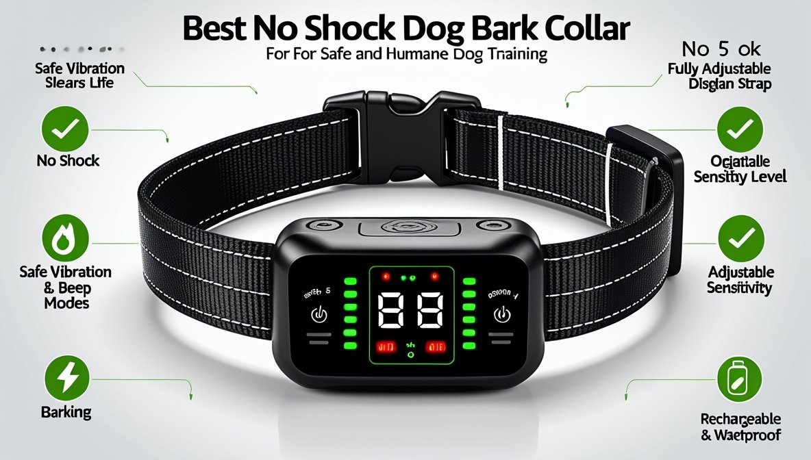 best no shock dog bark collar