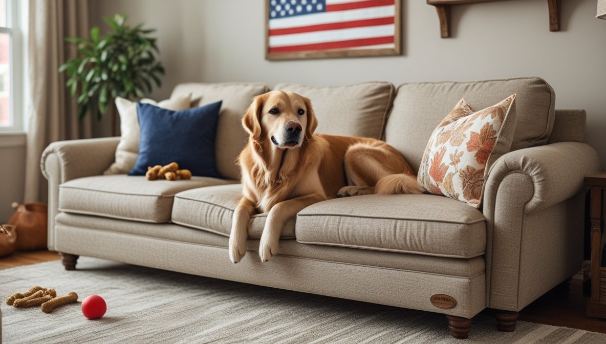 best couch fabric for dogs.