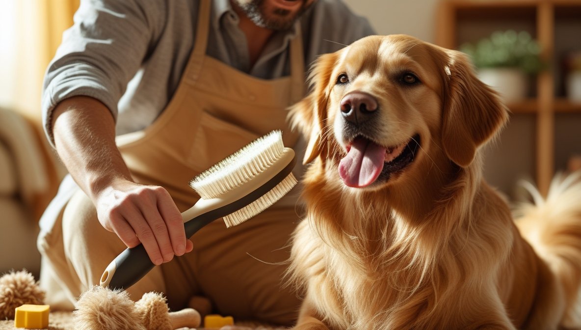best dog brush for golden retriever