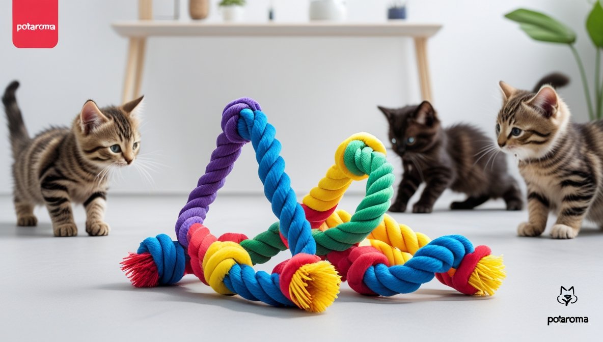 cat toys chew rope