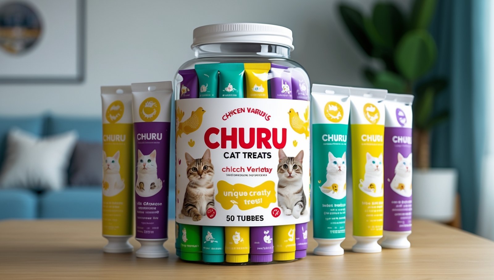 churu cat treats chicken