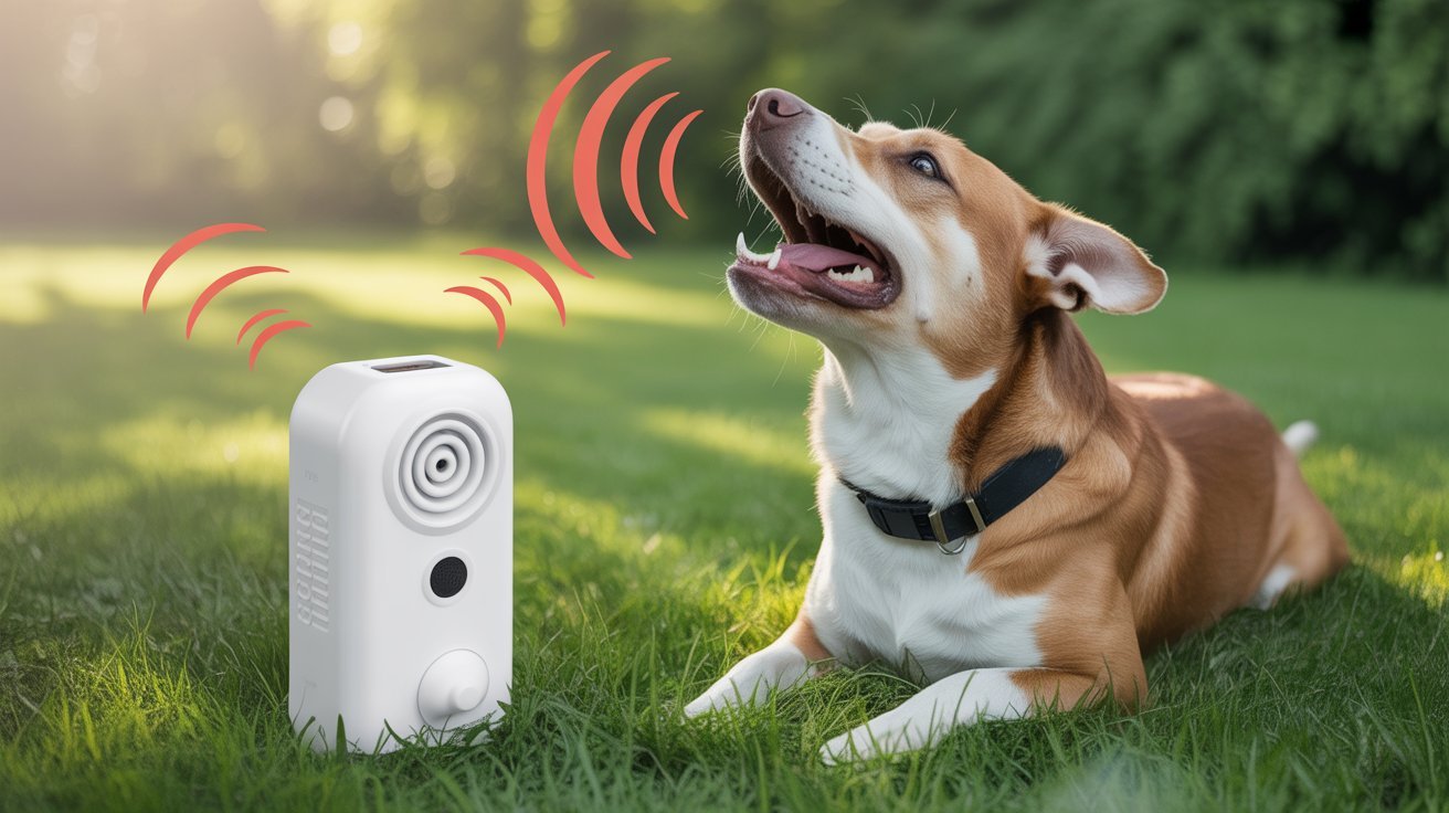 dog bark deterrent device