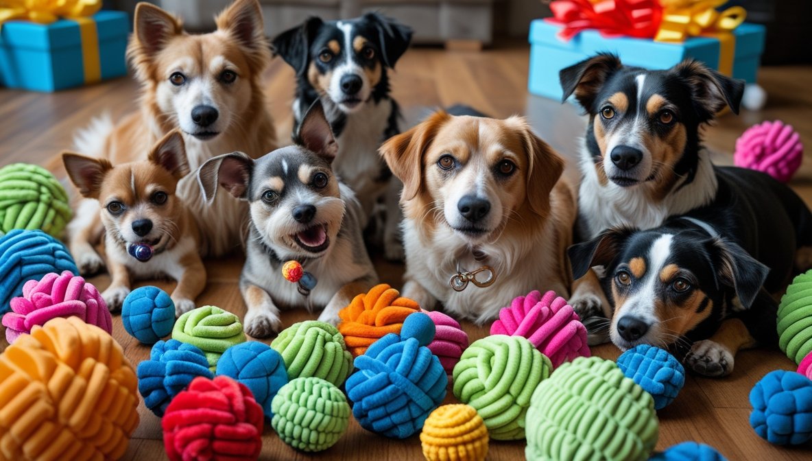 large squeaky dog toys