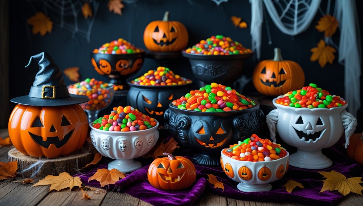 Halloween Spooky Candy Bowl