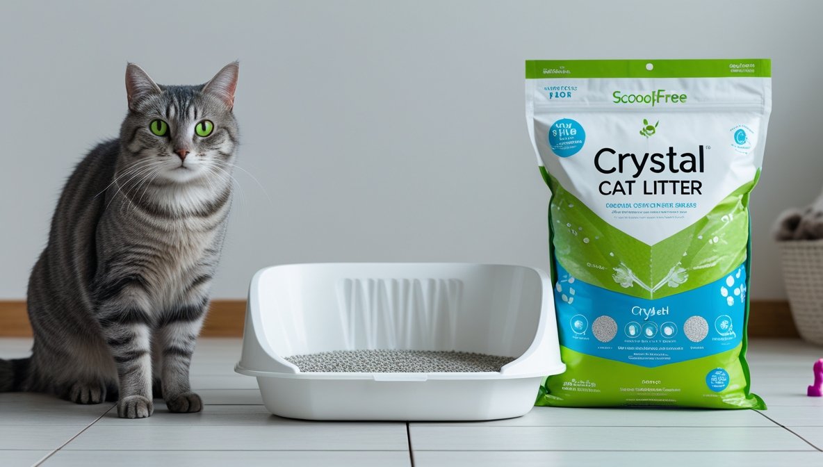 best scoopfree disposable crystal cat litter tray