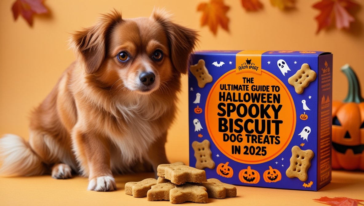 halloween spooky biscuit dog treats
